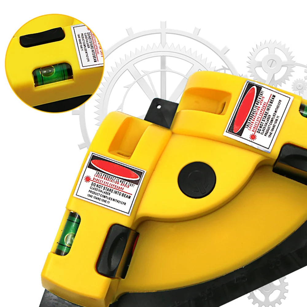 Right Angle 90 Degree Square Laser Level Laser Vertical Ground Wire Instrument Measurement Job Tool Laser new