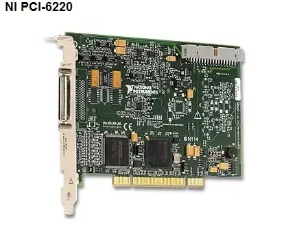 Original American NI PCI-6220 Data Acquisition Card, 16-bit, 250 KS/s, 16-channel Analog Input