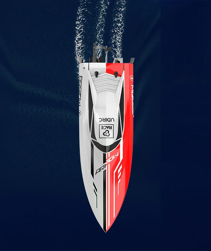 UDIR/C UDI005 2.4Ghz Brushless Motor High Speed RC Boat Model Electric Boat Children\'s Toy Airship Waterproof PVC Boat Toys