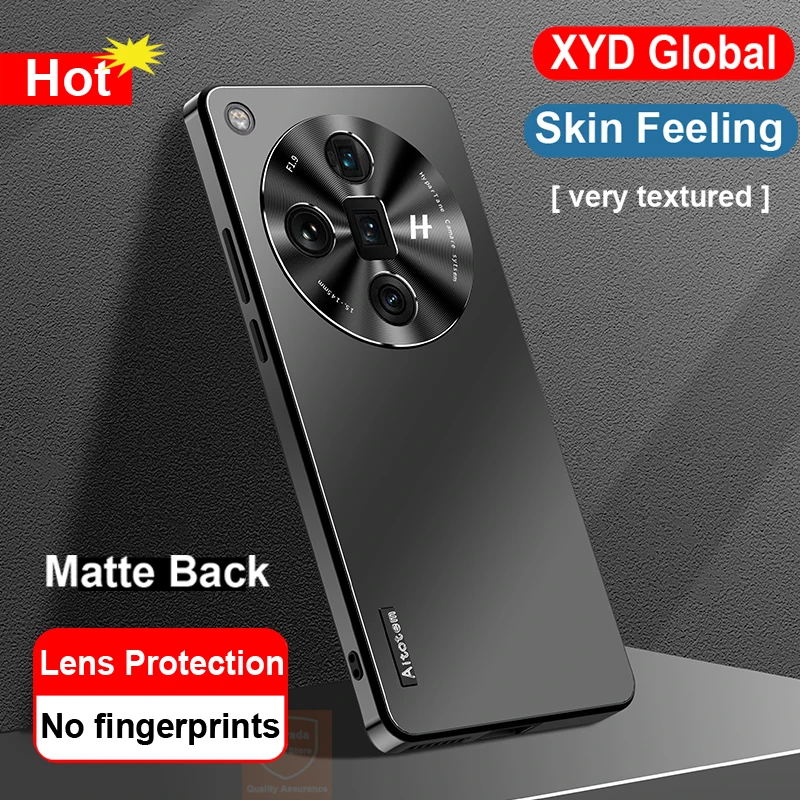 For Oppo Find X8 Pro Case Skin Feeling Brand Matte Phone Case For Oppo Find X8 Pro Cover Fashion Airbag Bumper Shell Armor