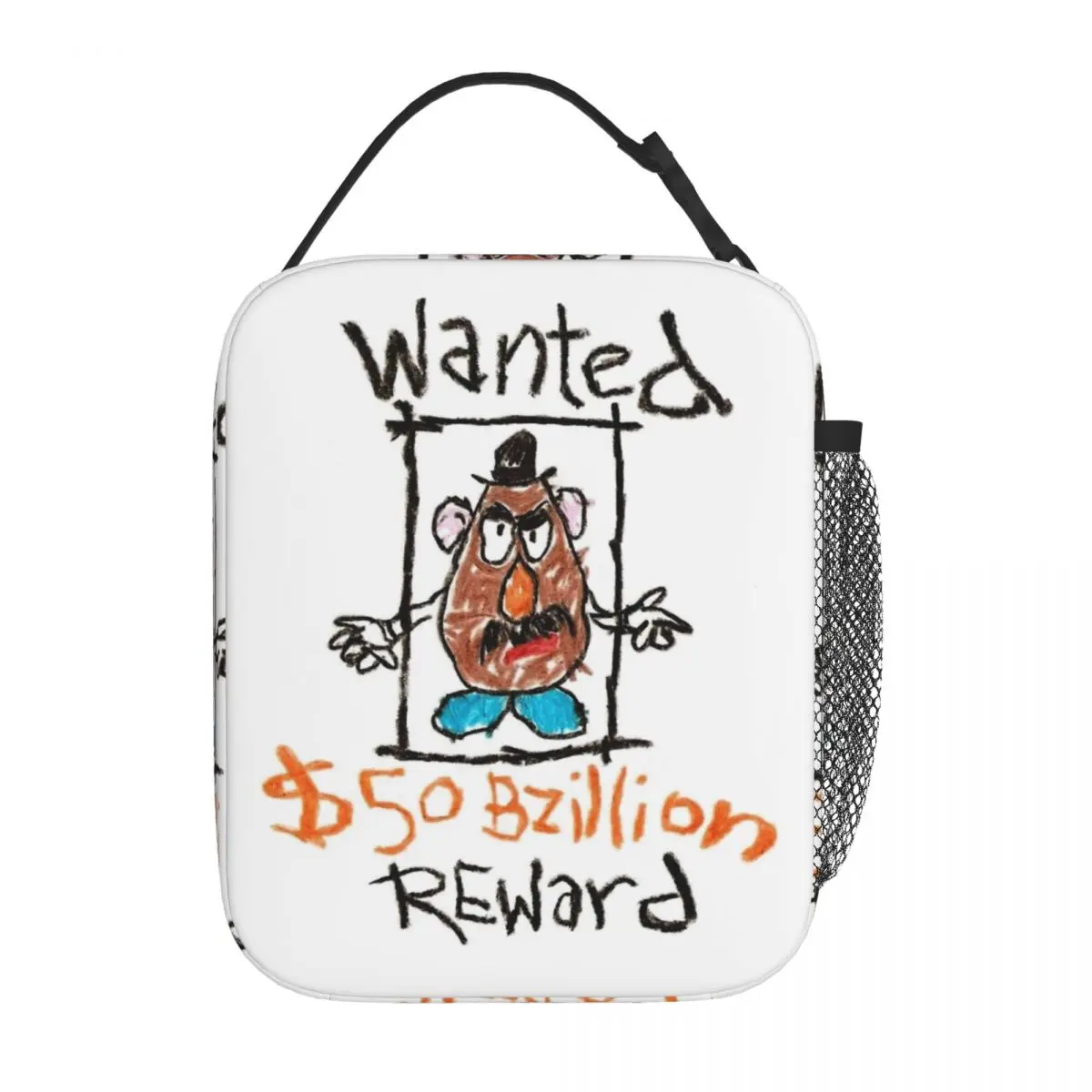 Wanted Mr Potato Reward Toy Story Insulated Lunch Bags Thermal Bag Reusable High Capacity Tote Lunch Box Men Women Beach Travel