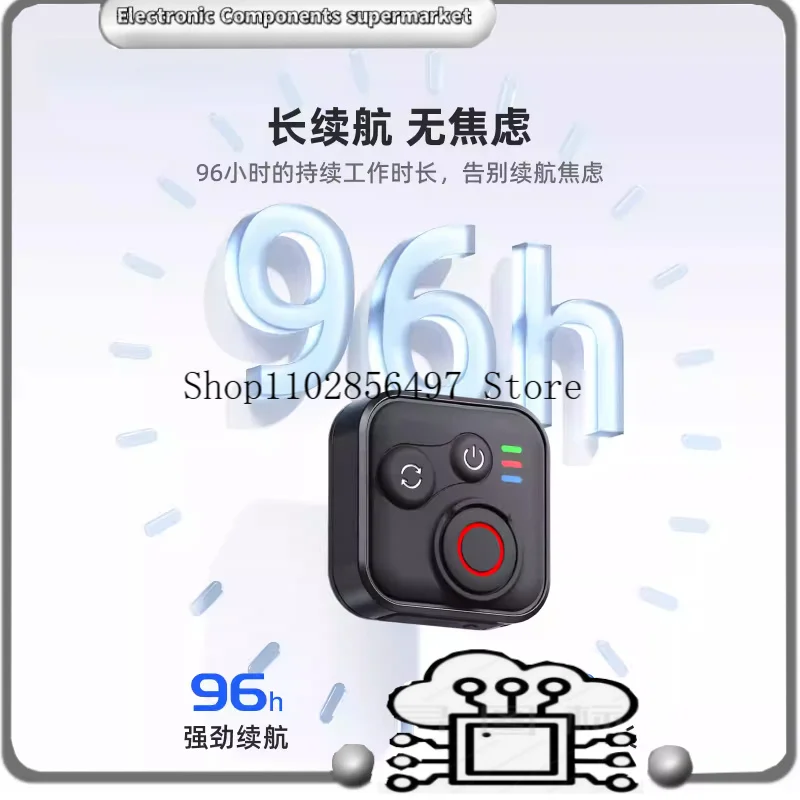 

Wireless Remote Control For Insta360 X5 Action Cameras 50M Range Action Camera Remote Control Sport Camera Accessories