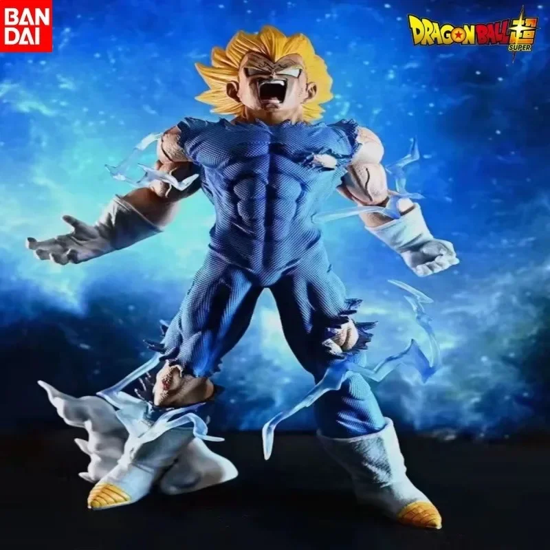 Dragon Ball Z GK Figura Coleção Modelo, Cabeça Removível, Vegeta Self-Destruct Action Model, Brinquedos Presentes