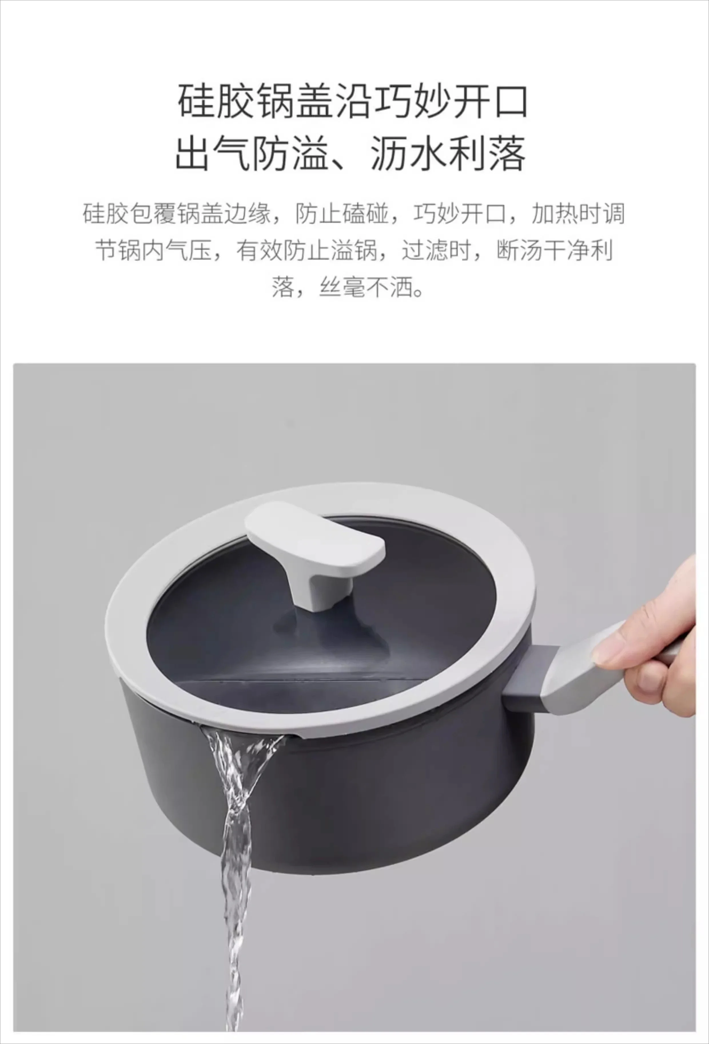 Full set of kitchen, household non-stick pans, frying pans, wok, soup pans, kitchen utensils