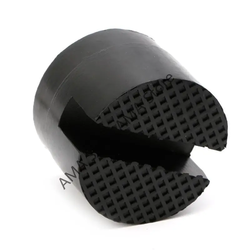 X7JF أرضية سيارة مطاطية مشقوقة وسادة مرفاع إطار حامي محول أداة وسادة القرص #6