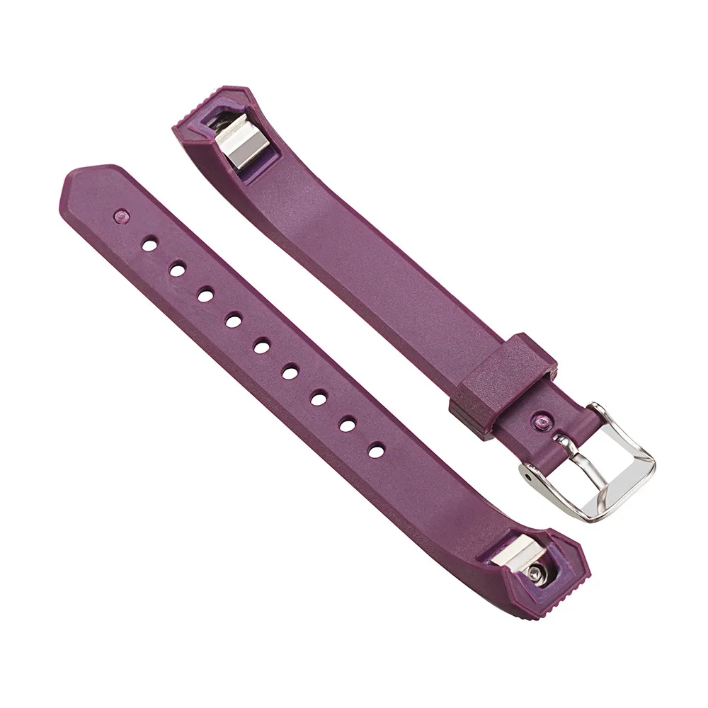Purple Watch Strap Replacement Adjustable Band Accessory Wrist Quick Release Buckle Buckle Strap Twill Pattern Sports 2026 T1