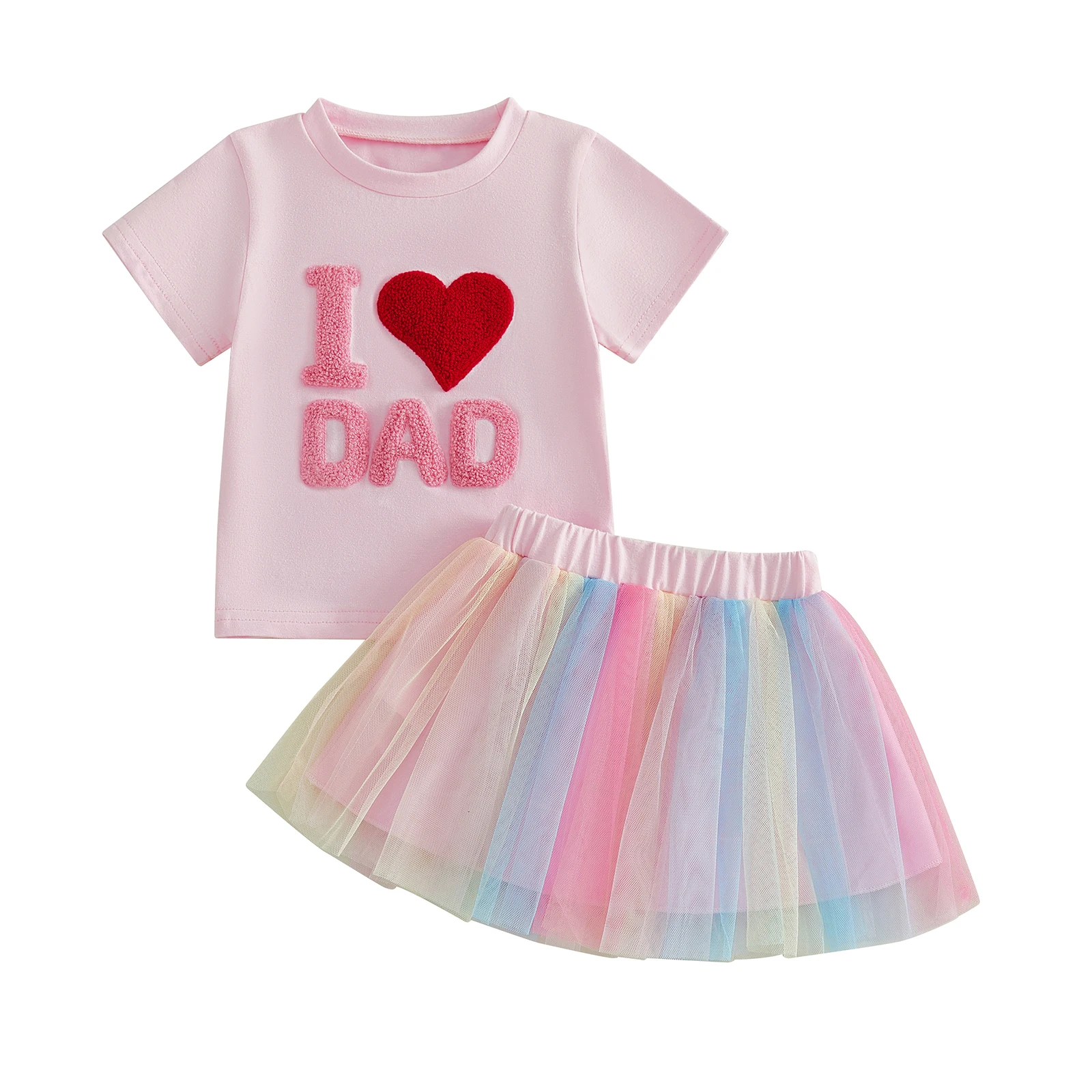 

Милое платье для маленькой принцессы от папы и комплект с повязкой на голову с бантом — идеальный подарок на День отца для детей.