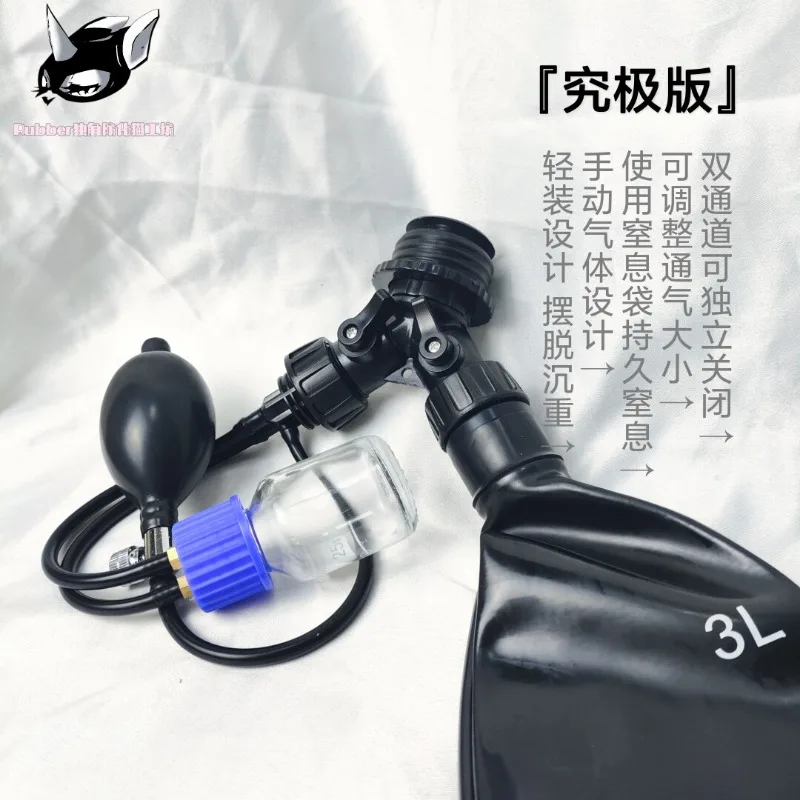 

Special airway, metal connector, catheter, gas mask accessories set, special gas introduction gameplay