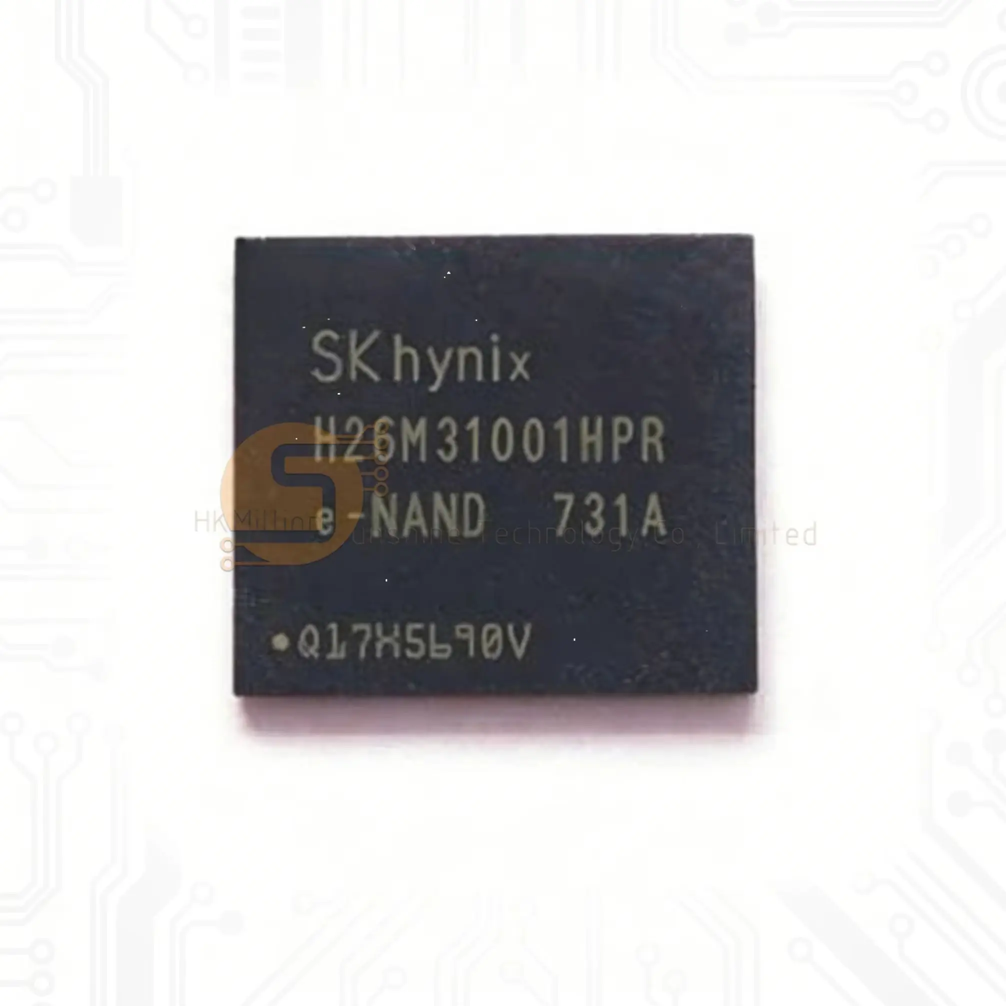 Original H26M31001HPR eMMC Chip 4GB eMMC 4.5 153-Ball FBGA Flash Memory IC H26M