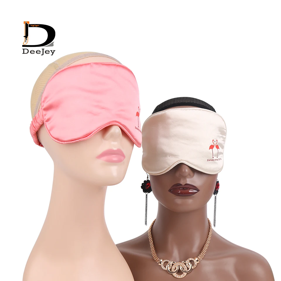 customized private logo name brand printing eye mask