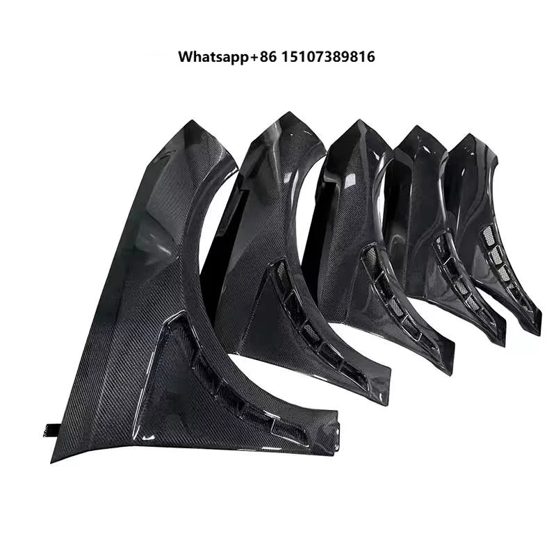 Stronger Carbon Fiber Customized for Mudguard Fender RS Style for Focus MK3 Fit 2015-2017