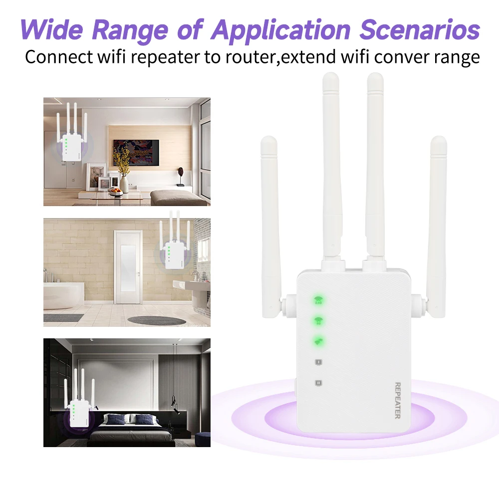 مكرر WODESYS-WiFi ، موسع لاسلكي ، معزز WiFi ، 5G ، G ، مضخم شبكة مزدوج النطاق ، إشارة طويلة المدى ، راوتر WifFi ، Mbps