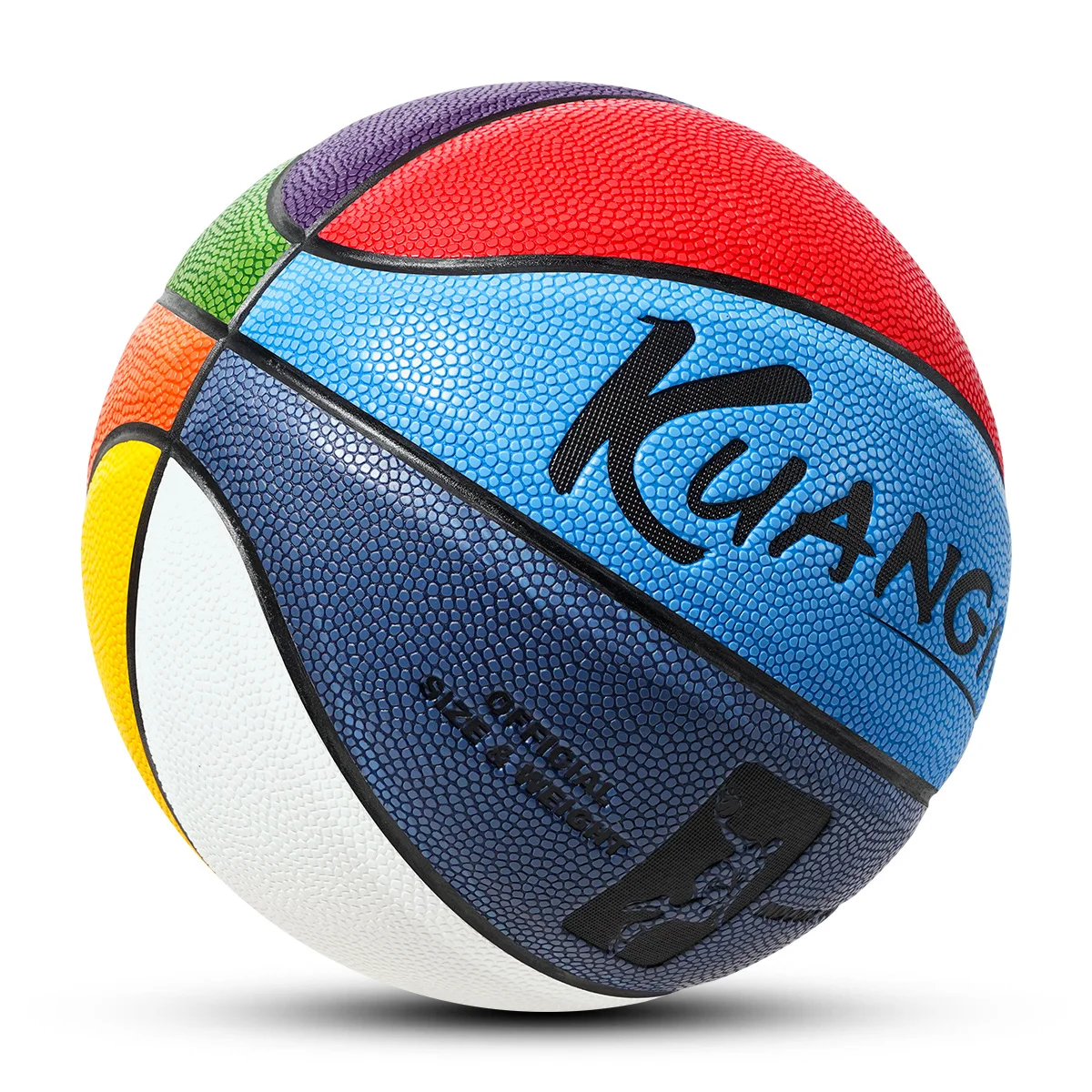 Kuangmi 8 Colors Basketball Ball for Kids Child Games Size 3 4 5 6 7 Basketball Training Sport Children\'s Toys