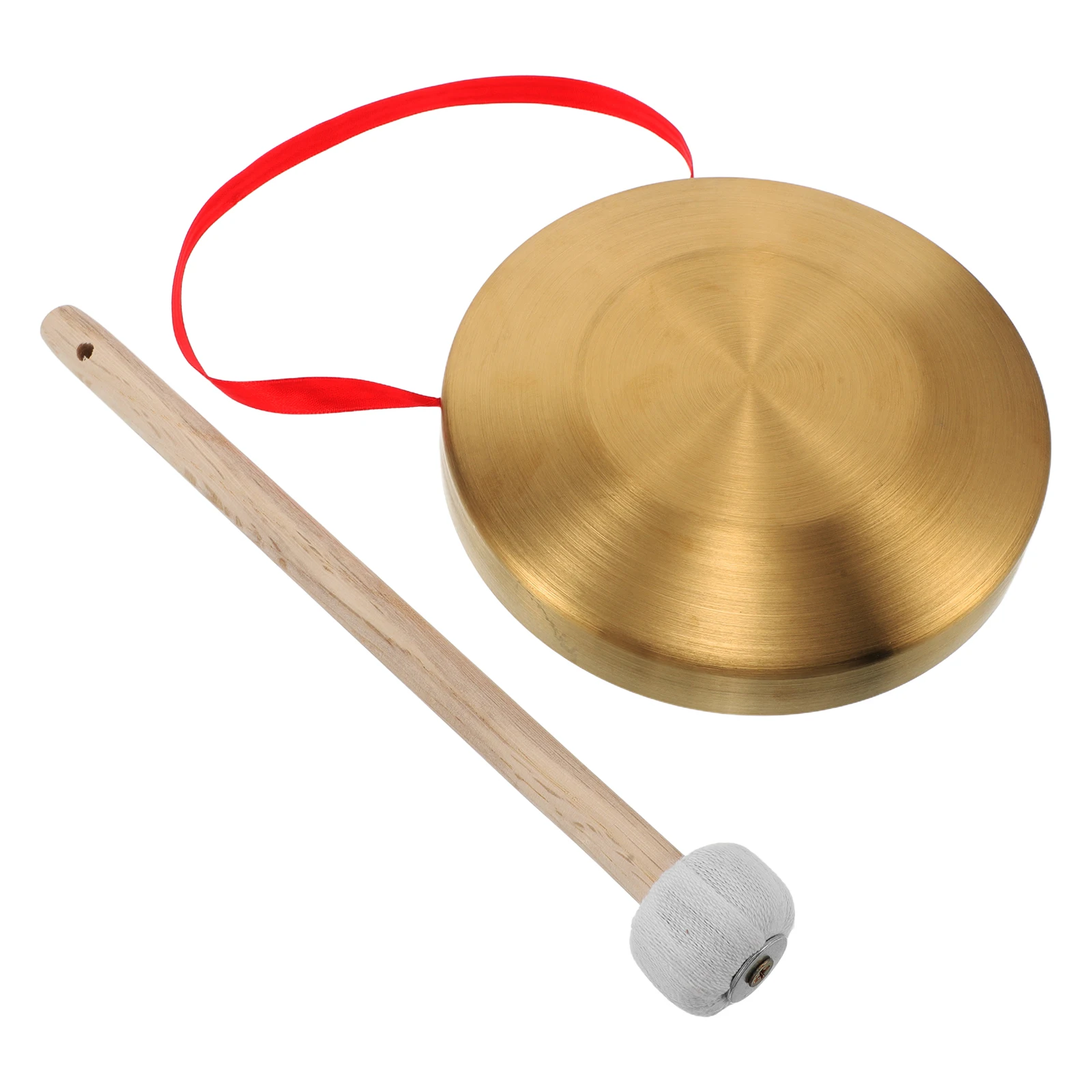 

Gong Brass Craft Decoration Gongs Mini Machine Chinese Percussion Instrument Wood Instruments