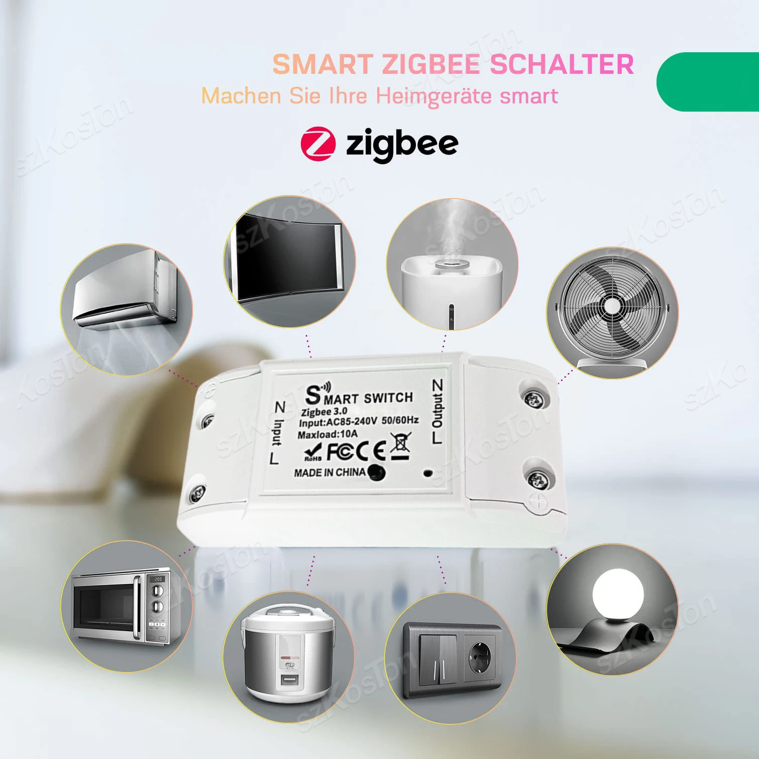 Tuya ZigBee 3,0 умный выключатель таймер светодиодный светильник беспроводной контроллер умный дом автоматизация релейный модуль поддержка Alexa Google