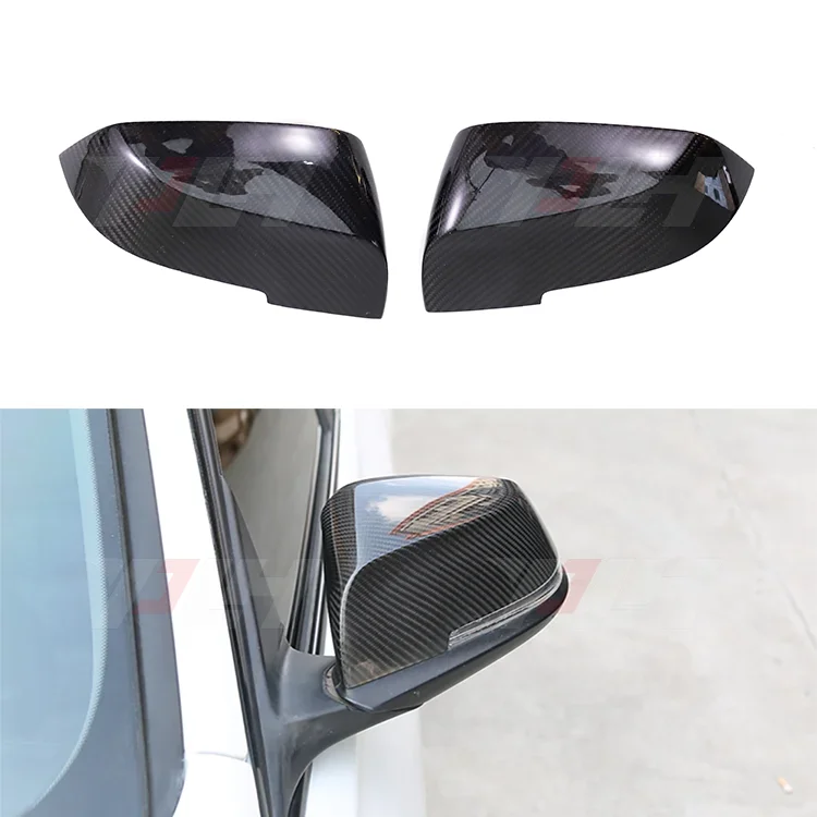 Carbon Fiber Mirror Cover For 1S F20 F21 2S F22 F23 3S F30 F31 4S F32 F33 F36 M2 F87 X1 E84 i3 to MP Universal Rear View Mirror