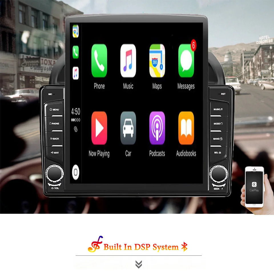 8G+128G Android 14 For Kia Carnival 2006 - 2014 Car Radio Audio Multimedia Stereo PC Tablet GPS Monitor DVD Carplay Auto