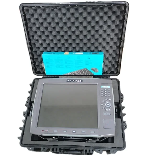 Survey instrument Hi-target HD-MAX multi-screen display with VGA marine echo sounder transducer for selling