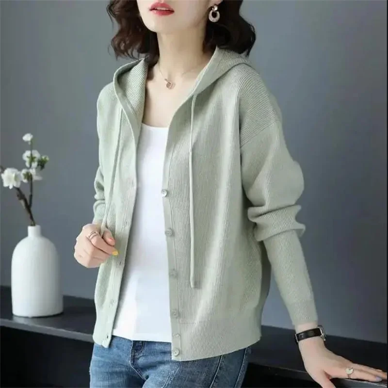 2024 Women Cardigans Small Fragrant Wind Women Loose Sweater Sweater All Sweater Coat Special Offer Cardigan