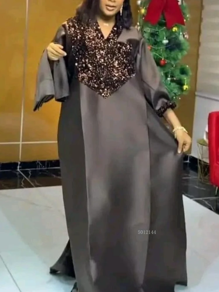 

Африканские платья для женщин, традиционная африканская одежда, Дашики, Анкара, платье, абайя, мусульманский кафтан, длинное платье макси 2026