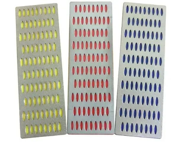 3pcs 180# 260# 360# Diamond Hone Whetstone Knife Sharpening Diamond Block