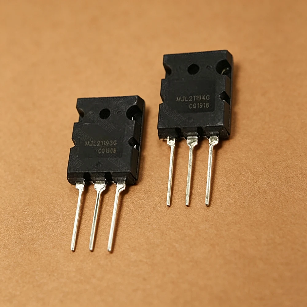 2pcs=1pair MJL21194G MJL21193G （1pcs MJL21193 + 1pcs MJL21194） 21194 21193 TO-264 16A250V TO-3P