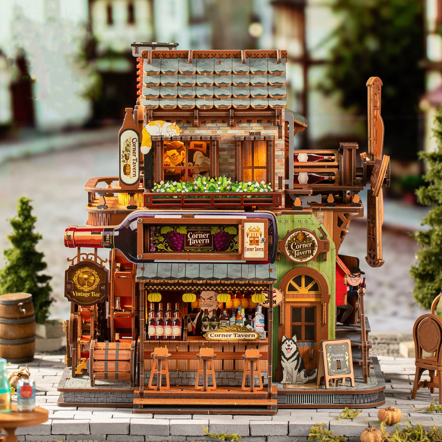 DIY Wooden Miniature Model Kit - Woodworking Kits For Kids ulasan dan harga