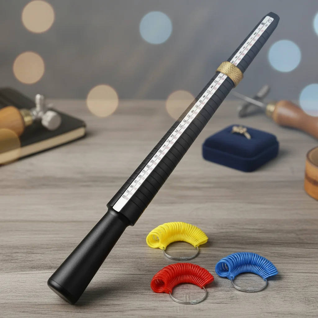 Ring Size Measuring Tool Plastic US 0-13 UK A-Z Ring Gauge for Jewelry Making