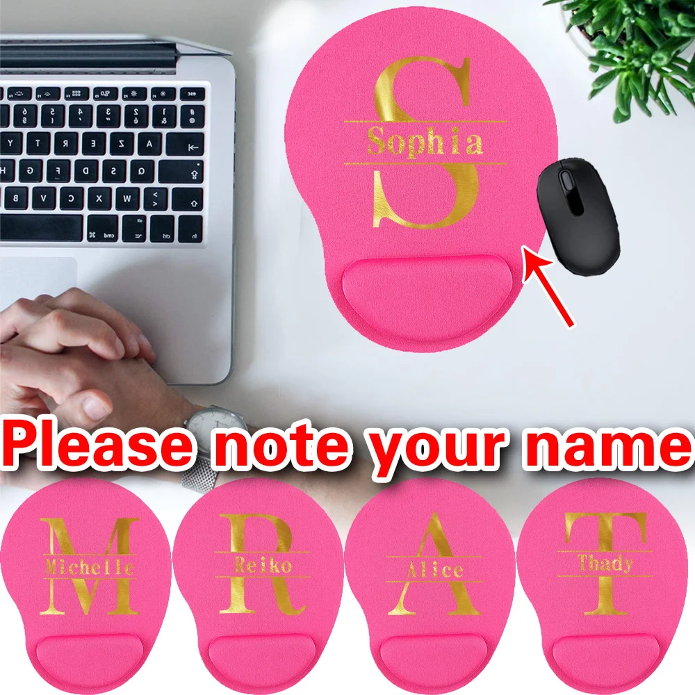 

Personalized Customized Non-slip Ergonomic Wrist Pad Is Suitable for Typists, Office Games, Computers and Laptops.