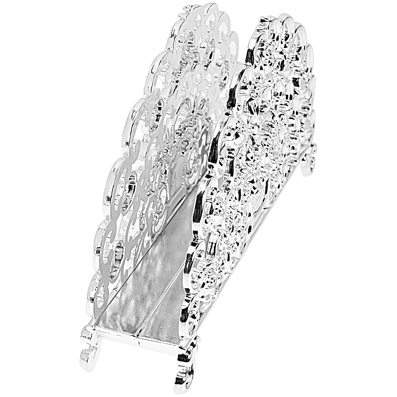 

Metal Napkin Holder Zinc Alloy Creative Tissue Stand Unique Design Dinning Table Organizer Compact Lightweight Decorative