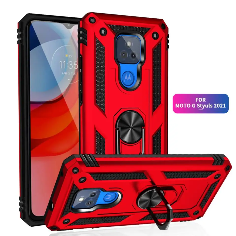 for Moto G Play Case for Phone Moto G Play 2021 Case Shockproof Armor Rugged Military Protective Car Holder Magnetic Cover, image 3
