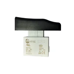 KEDU HY15C 18A 125V 12A 250V Dustproof Trigger Push Button Switch for Hand-Held Electric Tools Mower Gardening Tools