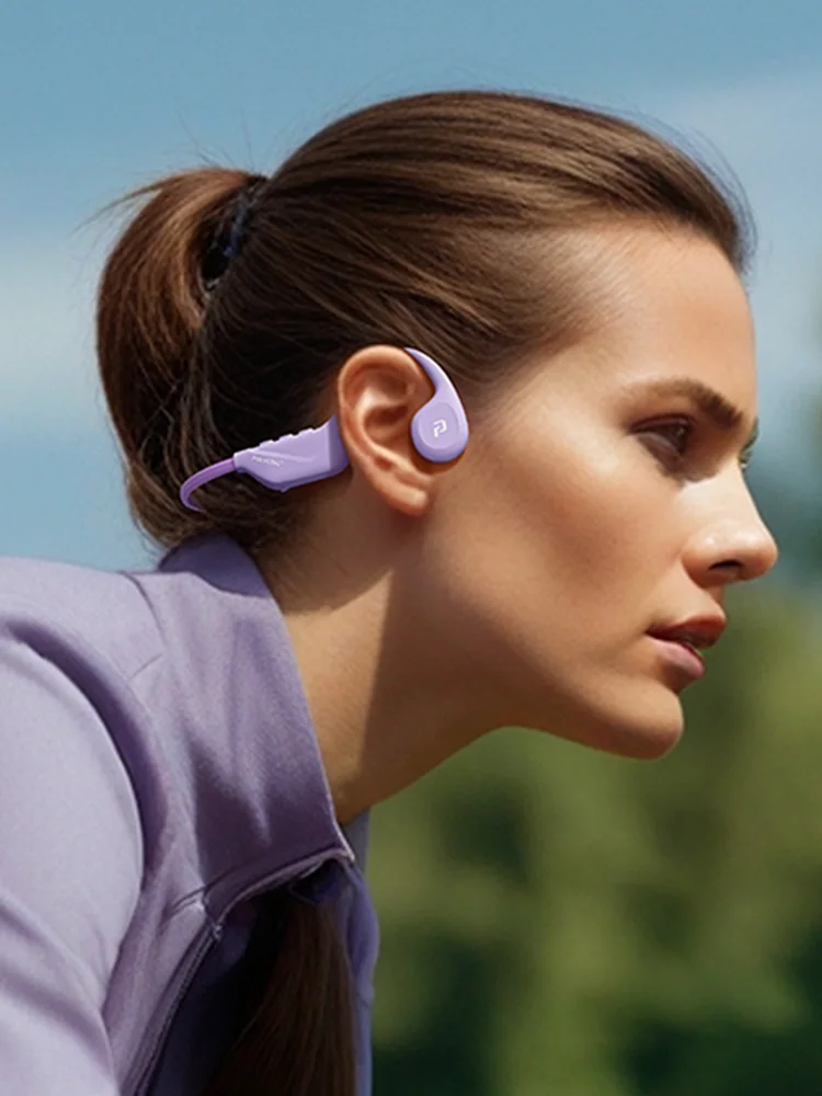 AliExpress POLVCDG Open Bone Conduction Cycling Earphones Bluetooth 5.4 Earphones Outdoor Sports Running Earphones X1