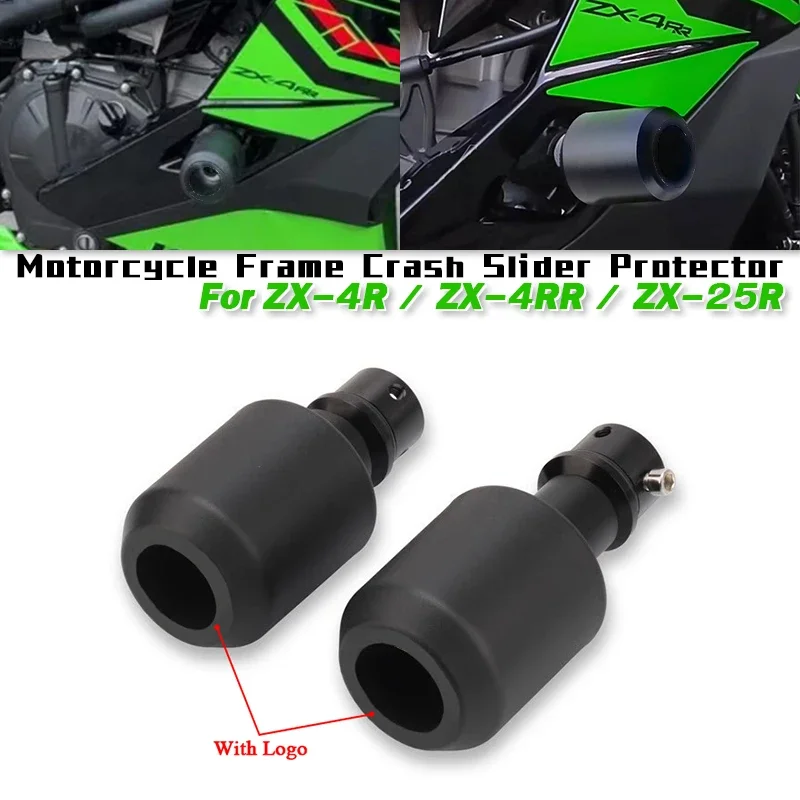 

For Kawasaki ZX-4R / ZX-4RR / ZX-25R Motorcycle Frame Crash Slider Protector Motorcycle Engine Crash Protection Pads