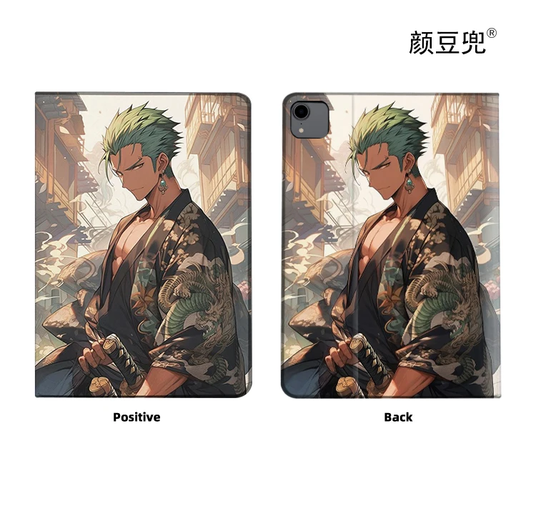 Roronoa Zoro, аниме, одна модель для iPad 10,2, 9, 10, Air 2, 3, Mini 6, 5, Женская Роскошная силиконовая модель 12,9 для iPad Air4, iPad Pro 11