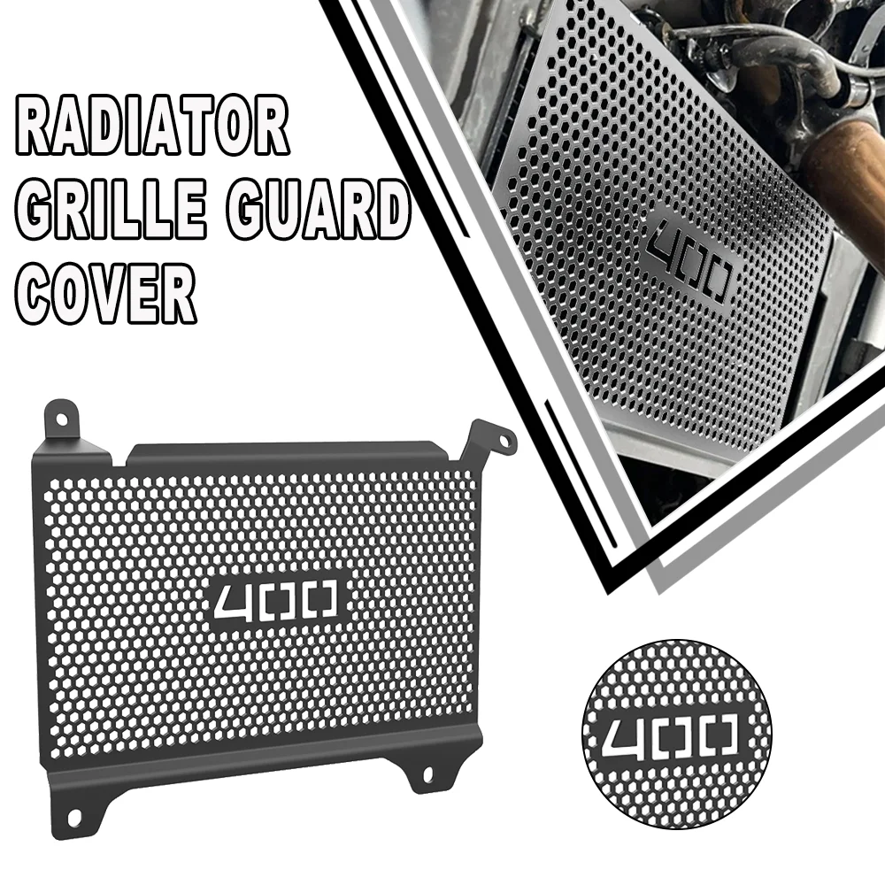 

For Honda NX400 2023-2024-2025 Motorcycle Radiator Grille Guard Protective Cover High Reliability Net Spare Part Replacing