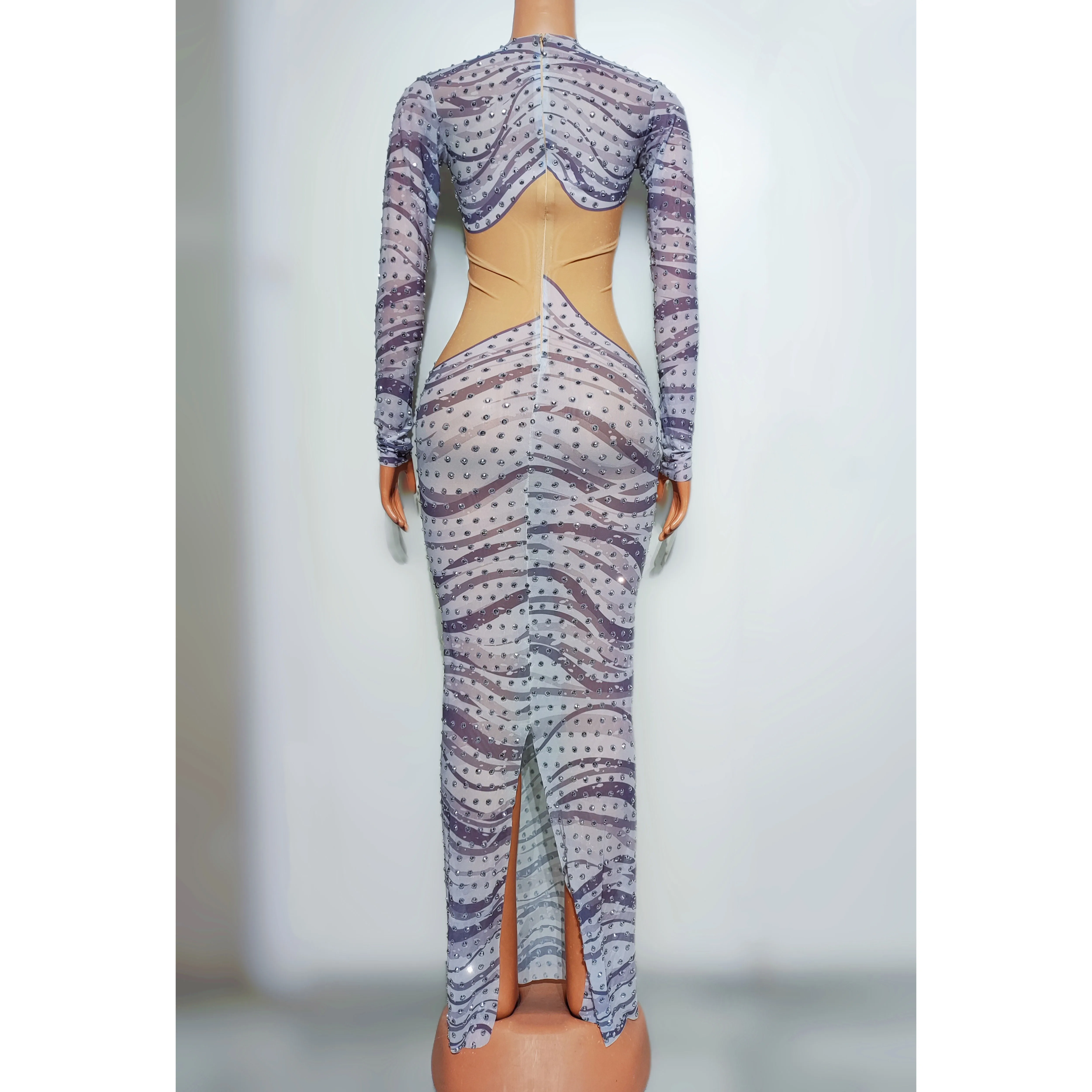 풀 다이아몬드 퍼스펙티브 슬림 핏 롱 스커트, 나이트 클럽 바, 여성 가수 DJ, 섹시한 무대 공연, 댄스 팀, 파티 테마 쇼