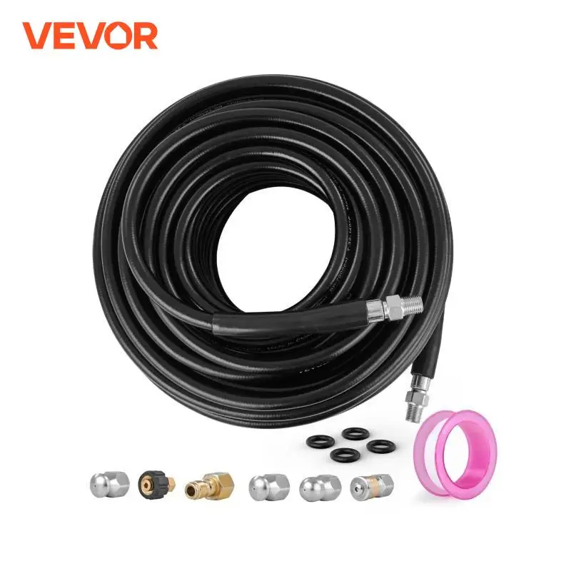 VEVOR Pressure Washer Hose 100FT 1/4