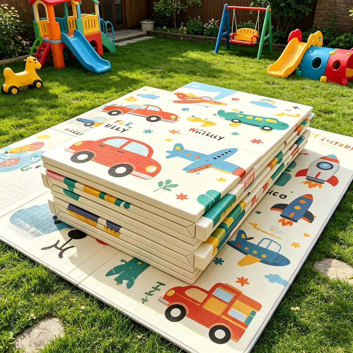 

Children's Carpet Foldable Non-Toxic Baby Play Mat Educational in The Nursery Climbing Pad Kids Rug Activitys Games Toys 180*100