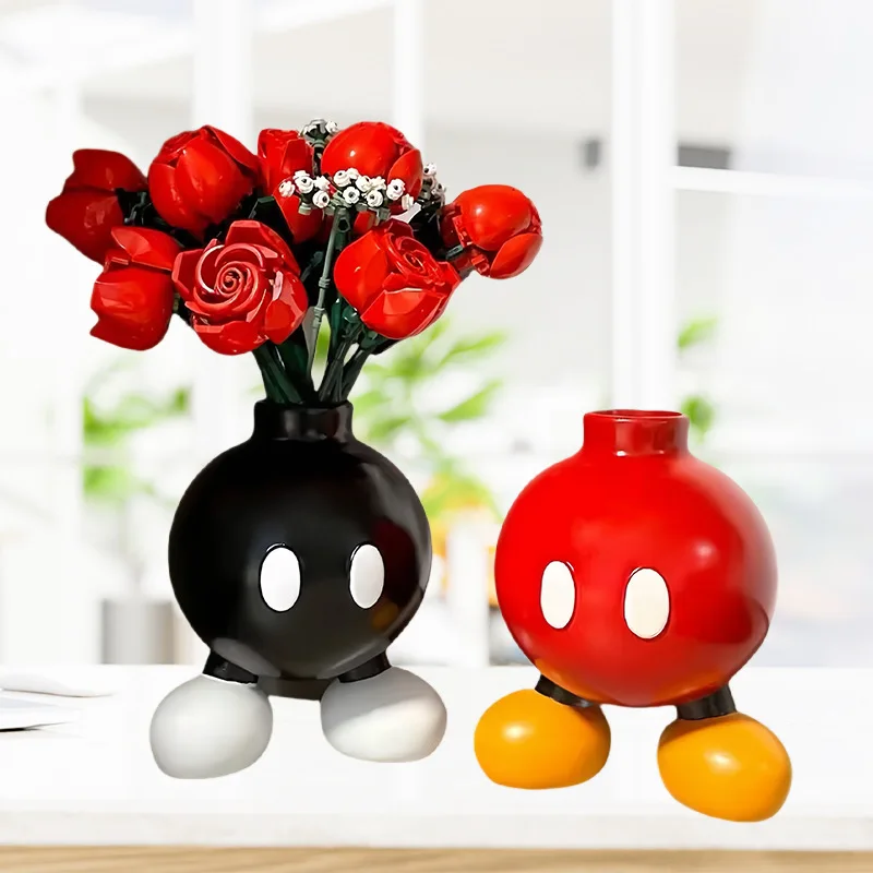 

Cute vase with chubby figure, 1 embedded desktop decoration, desktop decoration, suitable for desks, living rooms, and offices