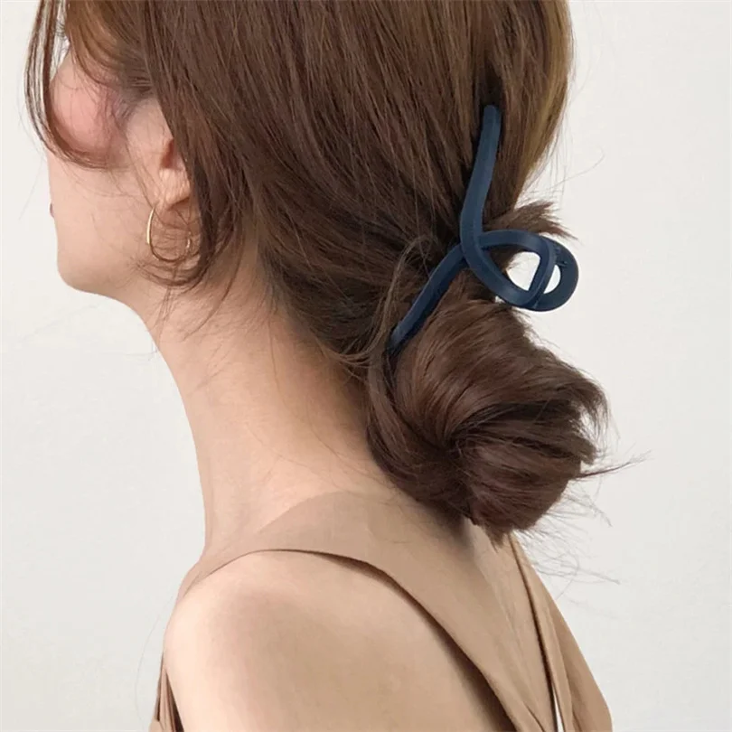 Barrettes à la mode pour femmes, pinces à cheveux en acrylique, accessoires pour cheveux, épingles à cheveux pour dames, couvre-chef pour filles, ornements, bandes de crabe