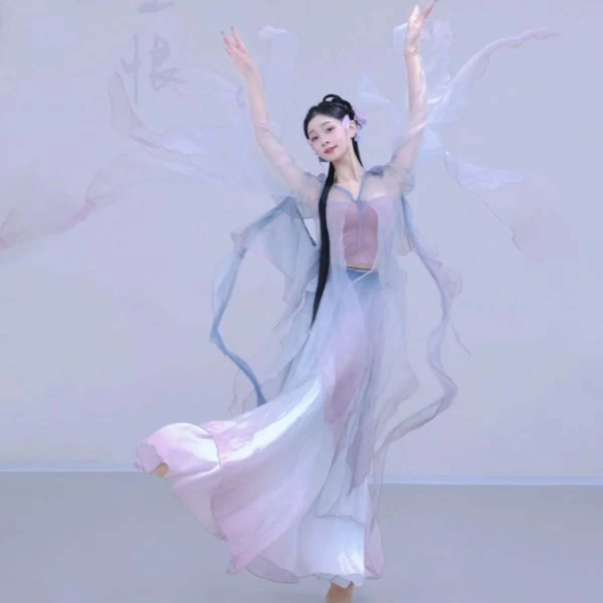 Elegant Women's Hanfu Traditional Chinese Clothing Classical Dance Performance Dress Carnival Party Fairy Cosplay Hanfu view 3