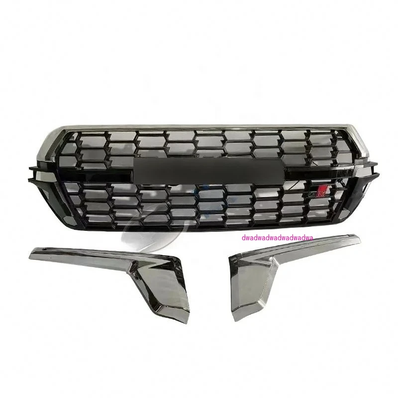 

High Quality ABS 2016-2021 For Toyota For Land Cruiser 200 LC200 Bumper Grille LED Light New Car Accessories Front Grill