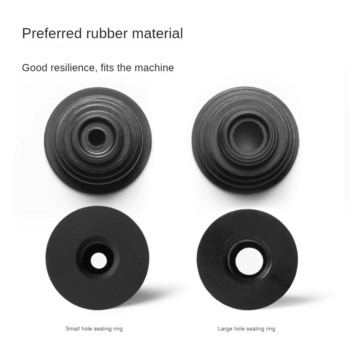 For Ecovacs DEEBOT X1 T10 T20 N9+Series Robot Vacuums Base Station Clean & Sewage Water Tank Rubber Plug Sealing Ring image 2
