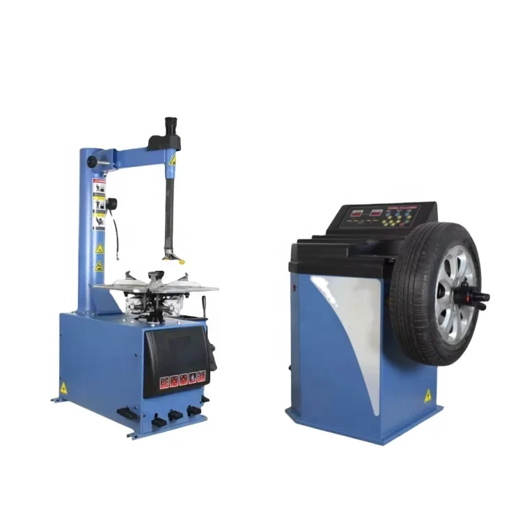 Ultra Low Cost Tire Changer and Wheel Balancer Combo 220V Power Supply Essential Vehicle Maintenance Equipment