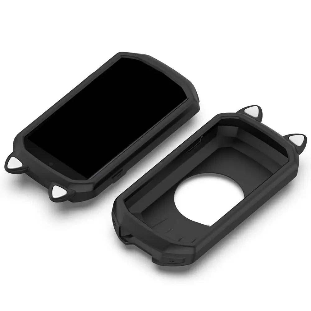 Cat Ear Silicone Protective Cover For Garmin Edge1050 Dustproof Waterproof And Scratch-resistant GPS Code Table Protective Cover