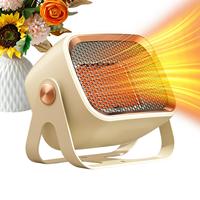 Small Heater 1200W Ceramic With Tip-Over Overheat Protection Small Space Heater For Office Desktop For Home Bedroom Living Room