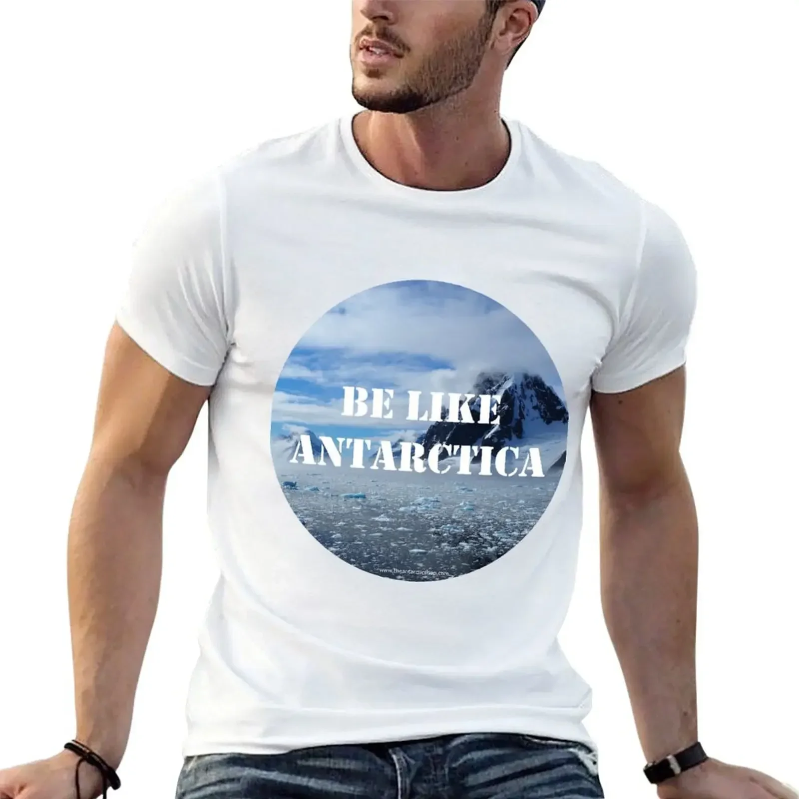 

Be Like Antarctica T-Shirt anime t shirts oversized plain t shirts men