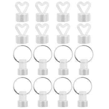 Peso del palloncino da 16 pezzi per elio, pesi per palloncini, pesi per palloncini per palloncini ad elio, Set di plastica per matrimoni, compleanni