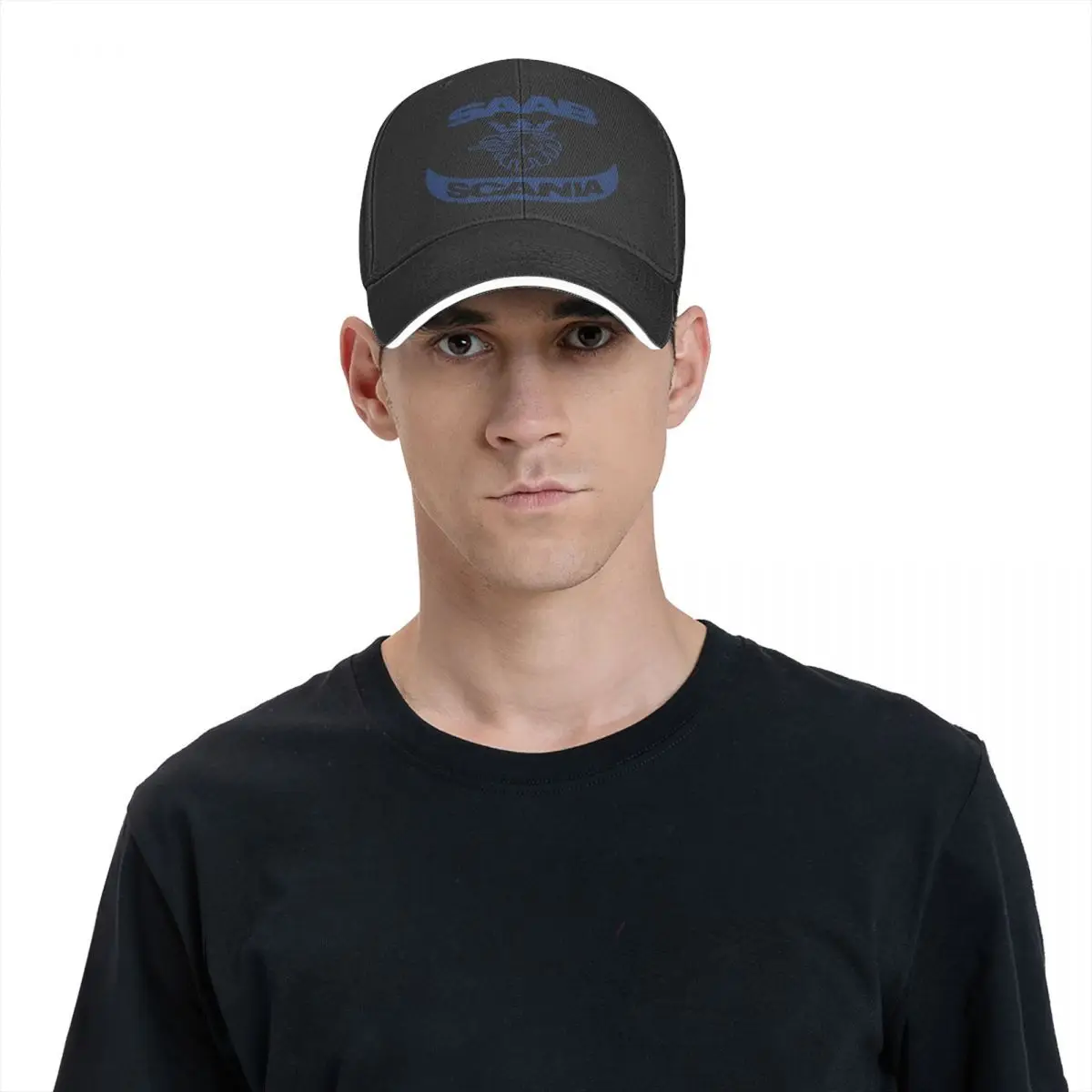 Boné Saab 555 para homens e mulheres, Golf Hat, Sports Caps, Man Hat